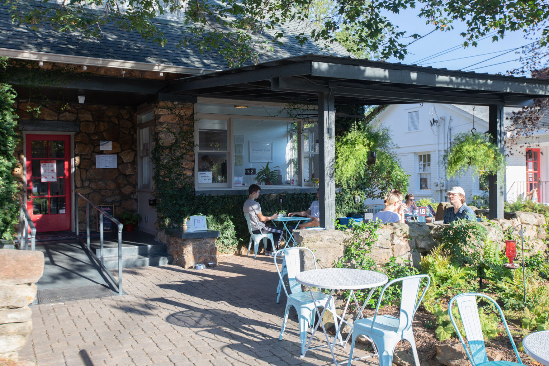 Patio at Cafe on Lumpkin